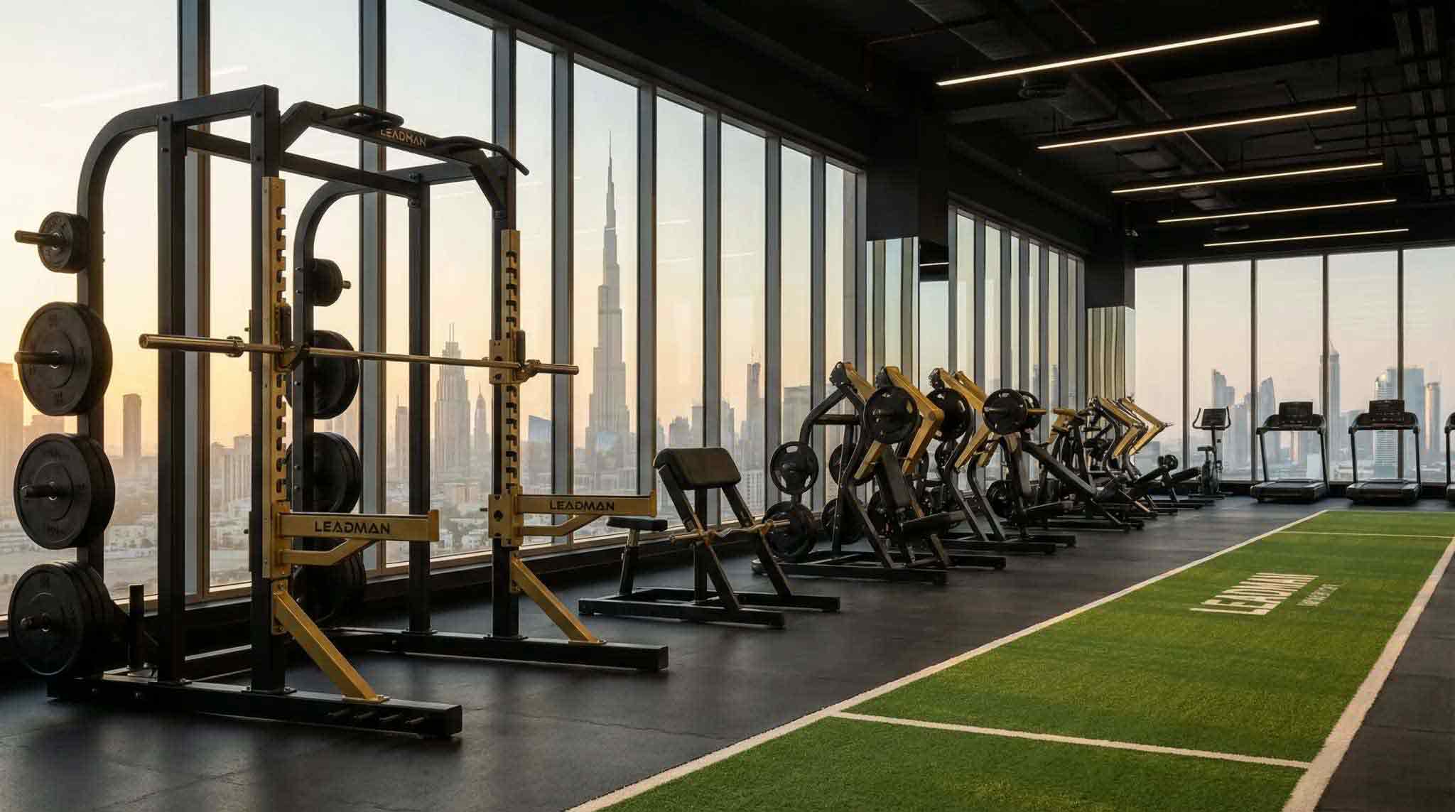 Commercial gym equipment packages case study in Dubai