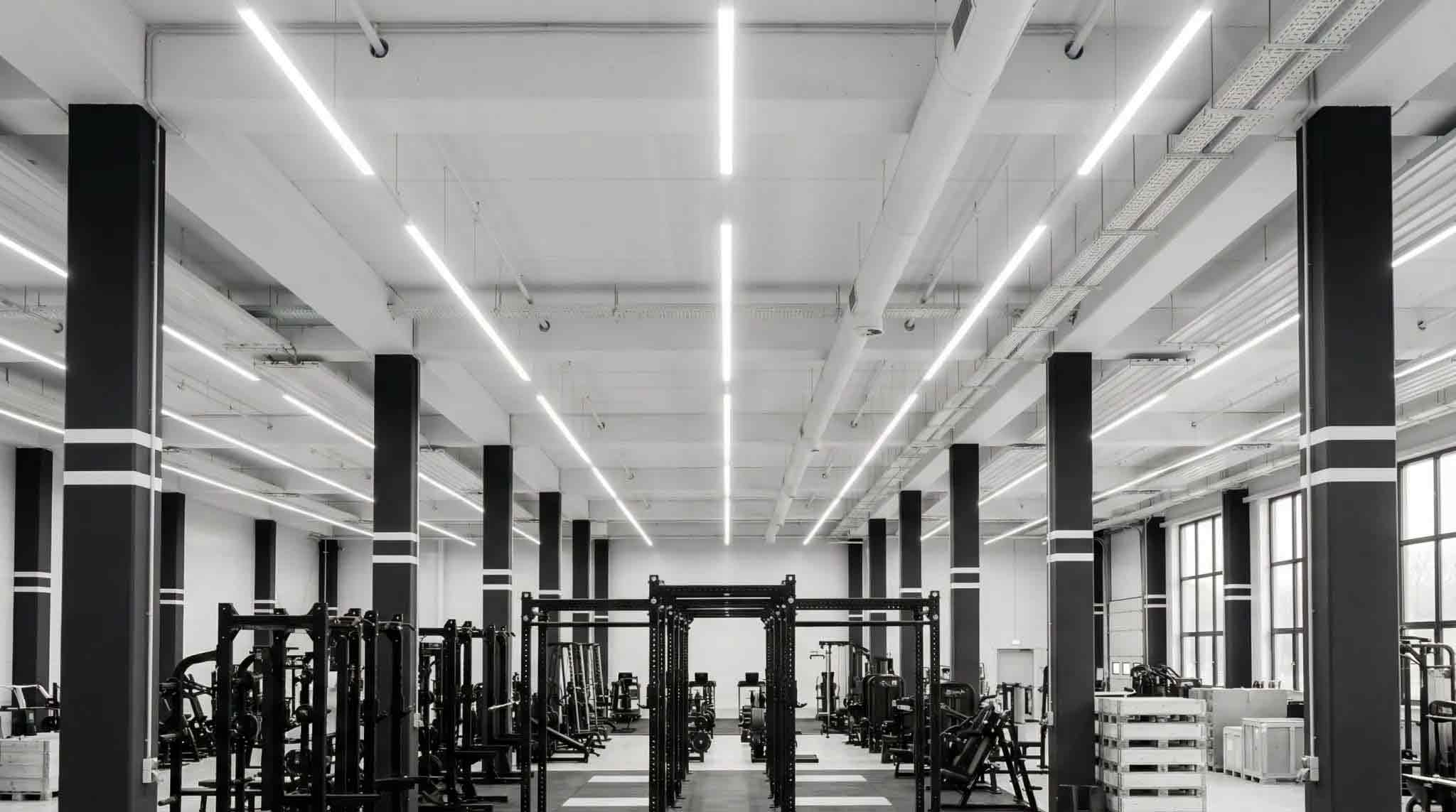 Commercial gym setup and layout planning project in Europe