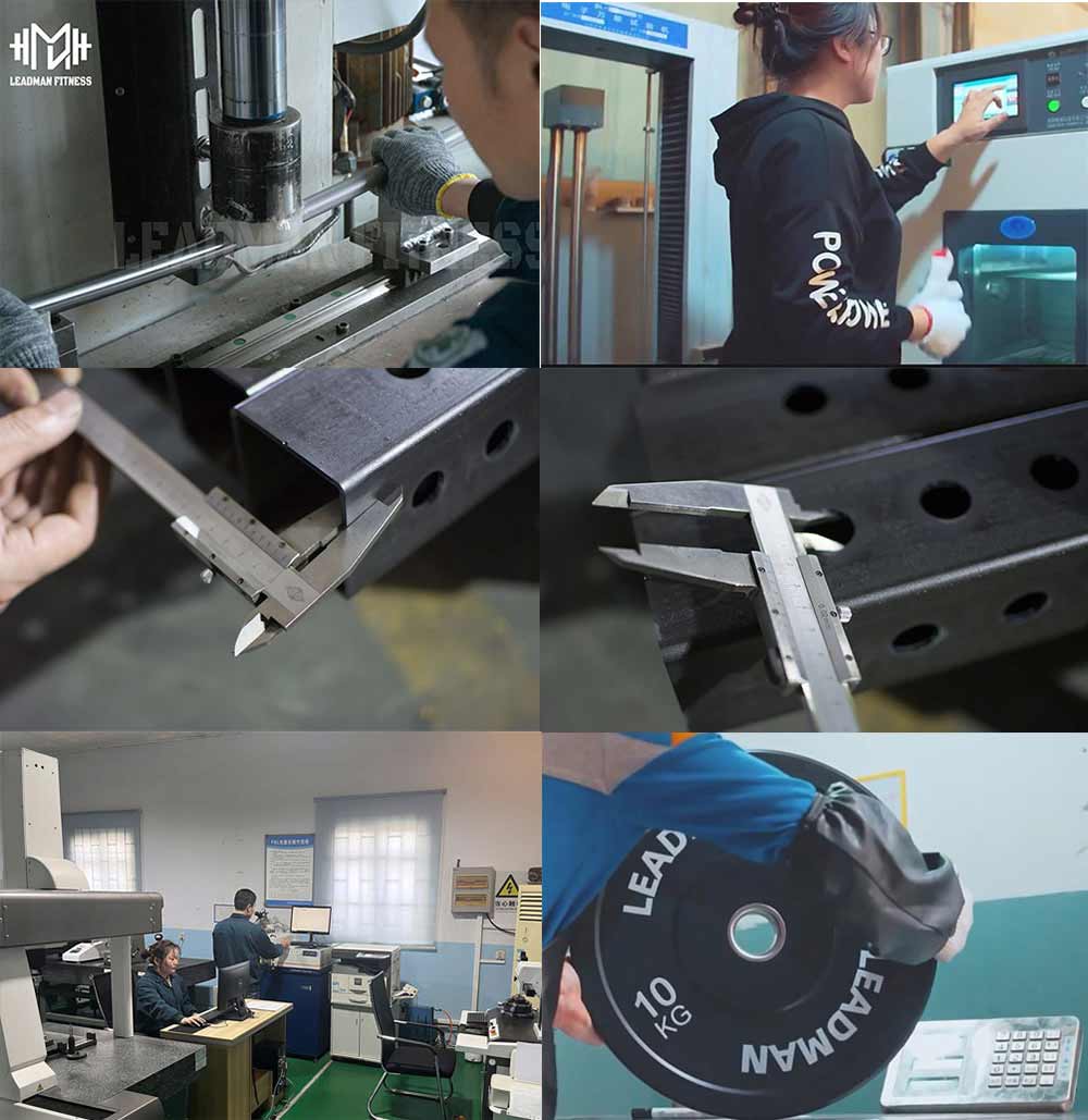 ISO9001 certified commercial gym equipment quality control