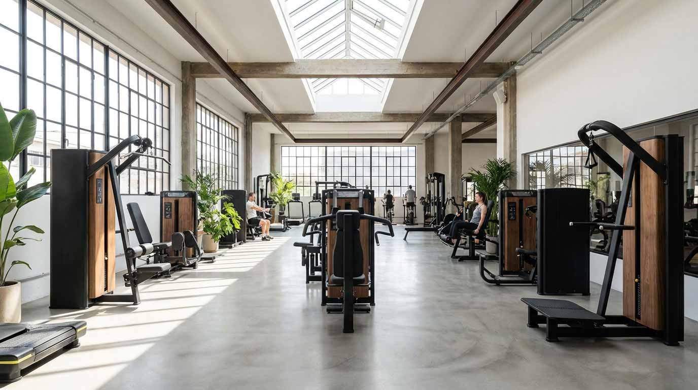 Strength infrastructure commercial gym equipment packages with power rack package and dumbbell set with rack