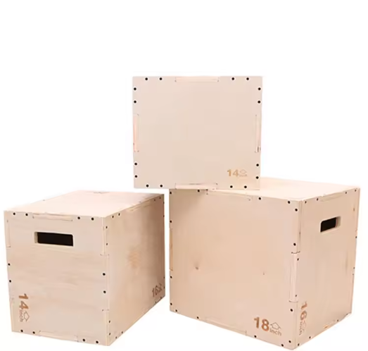 Wooden Plyo Box