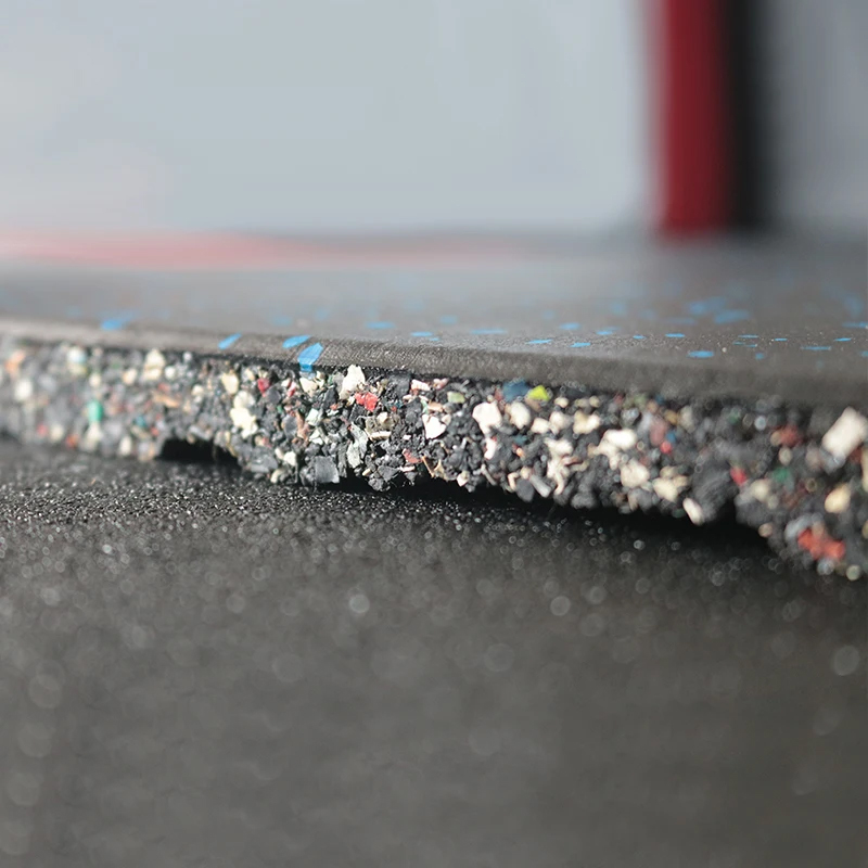 Composite Rubber Gym Tile