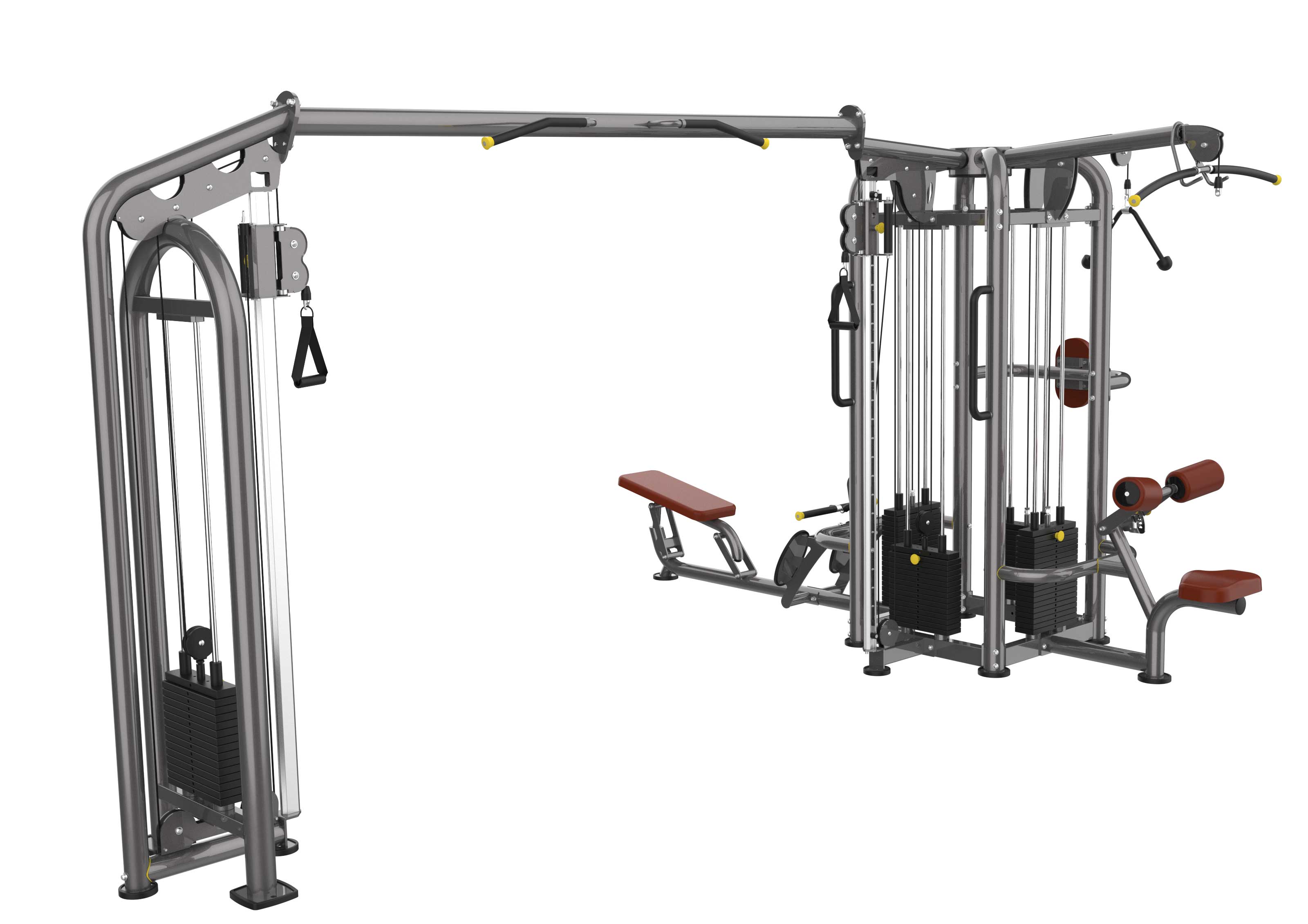 6-Station Commercial Multi-Gym (Jungle Gym)
