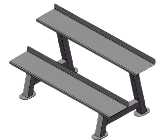 Pro 2-Tier Kettlebell Rack