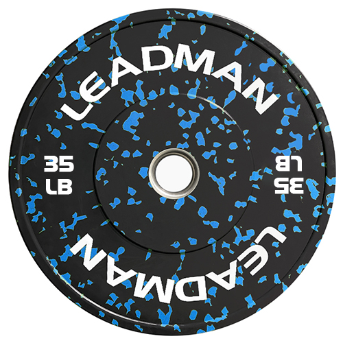 LB Color Fleck Bumper Plates