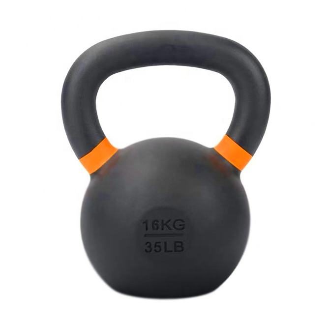 Kettlebells with Color Stripes
