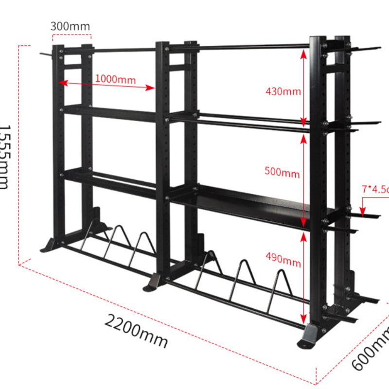 Storage Racks: commercial fitness equipment manufacturers for gym facility outfitting